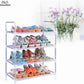 Home Shelf 4 Storage Neu Schwarz Wohnen Grau Schlafzimmer Multifunktionale Regale Raum Schichten Metall Schuhe Raum Quadrat Vier