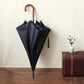 Japanese brand Long Umbrella 8K Windproof Wooden Handle Large Men's Umbrellas Rain Quality Classic Business Paraguas