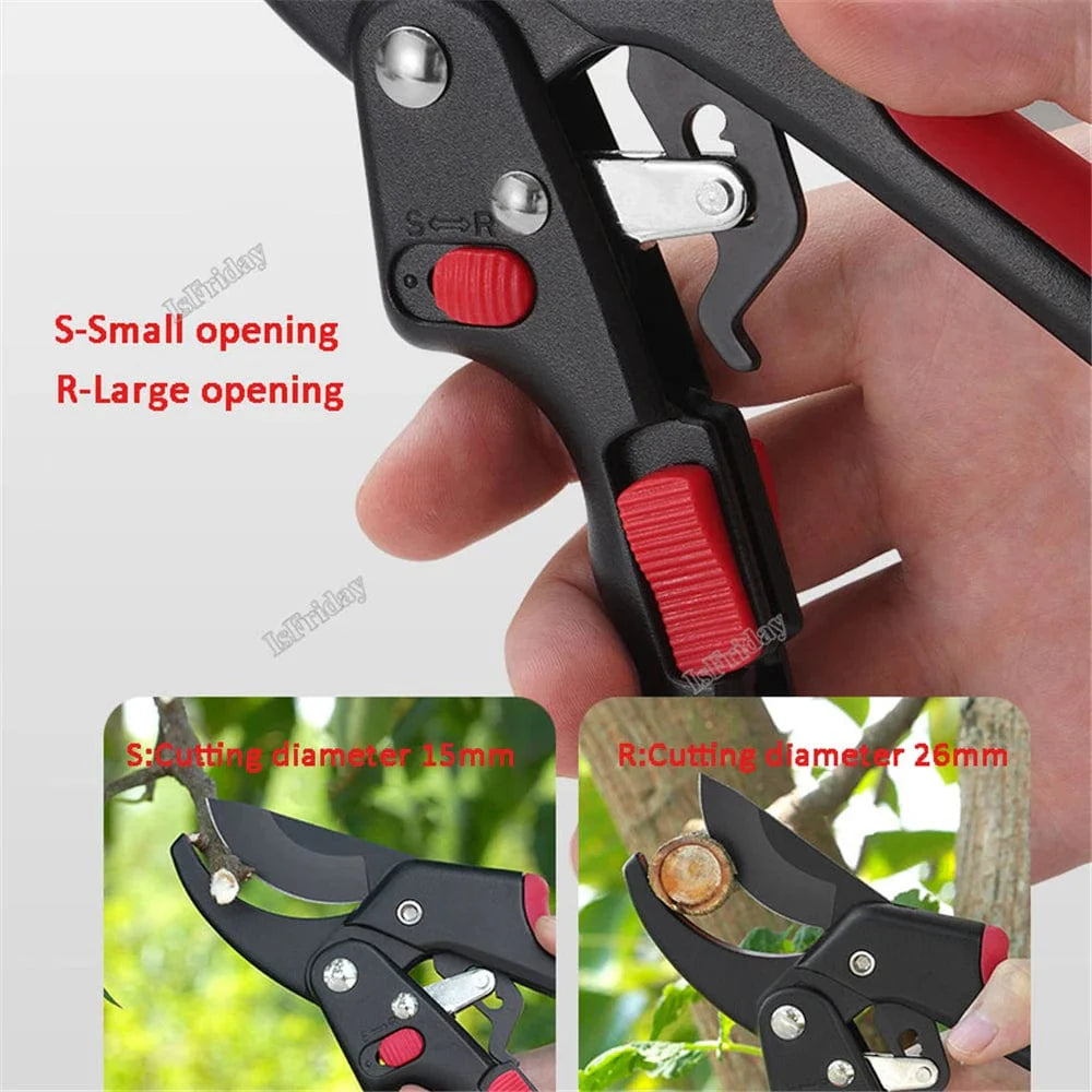 Ratschen Skip Garten Schnittschere SK5 Stahl Scheren Garten Pflanze Scherben Astschneider Trimmer Werkzeuge Dropshipping