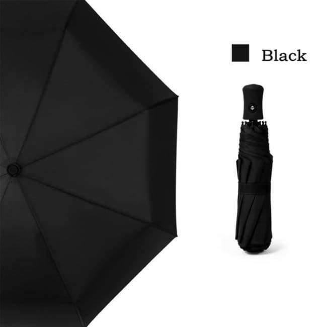 Men's Business Automatic Umbrella Women's Windproof Stainless Steel Umbrellas Rain Women Folding Summer Umbrella UBY03