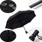 Men's Business Automatic Umbrella Women's Windproof Stainless Steel Umbrellas Rain Women Folding Summer Umbrella UBY03