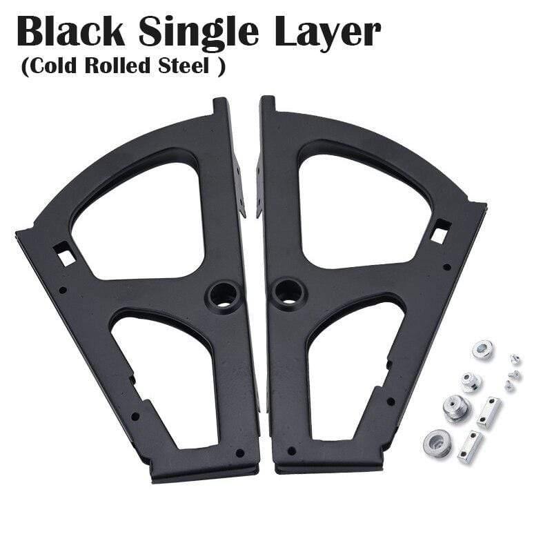 2PCS Möbel Scharniere Schuhe Schublade Schrank Scharnier Regal Metall Zubehör Edelstahl Faltbar Selbstmontage Hardware