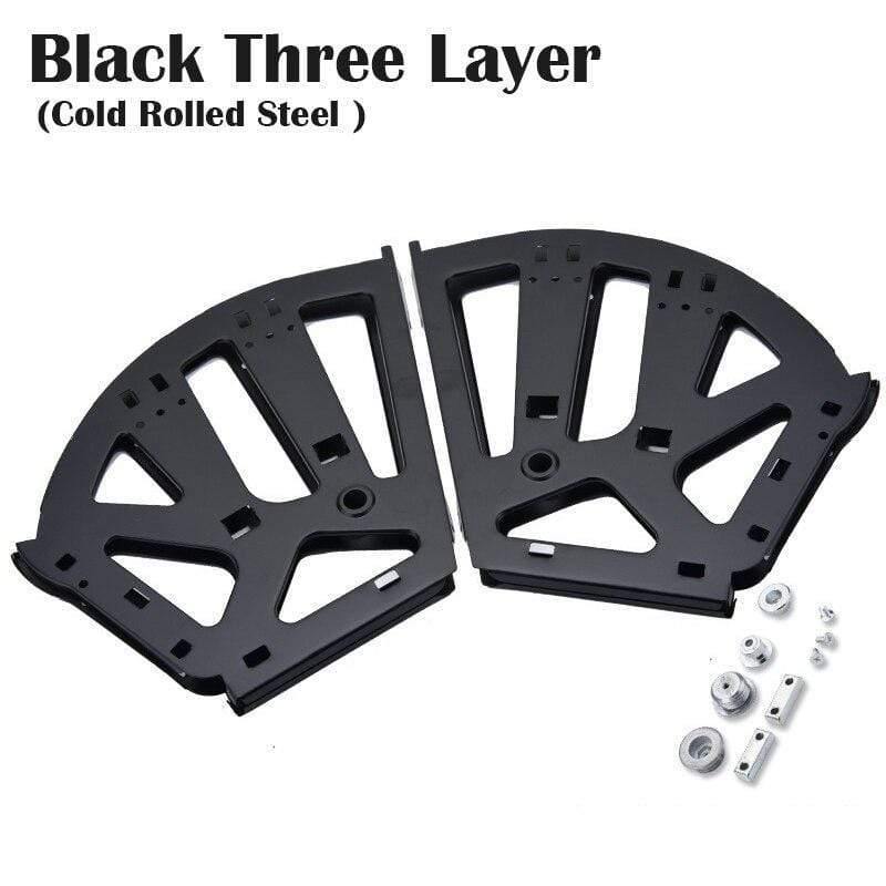 2PCS Möbel Scharniere Schuhe Schublade Schrank Scharnier Regal Metall Zubehör Edelstahl Faltbar Selbstmontage Hardware