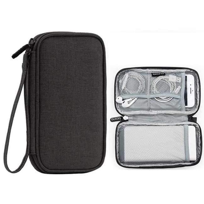 Reise-Kabel Aufbewahrungstasche Festplatten-Organizer für Handy Ohrhörer Powerbank Oxford-Stoff USB Elektronik Zubehör Tasche