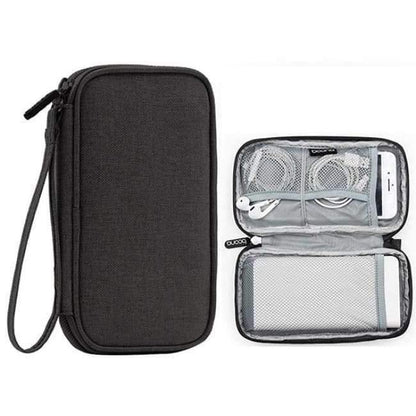 Reise-Kabel Aufbewahrungstasche Festplatten-Organizer für Handy Ohrhörer Powerbank Oxford-Stoff USB Elektronik Zubehör Tasche