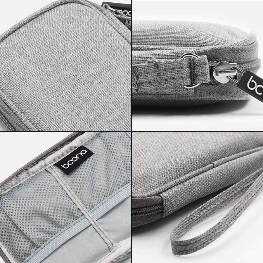 Reise-Kabel Aufbewahrungstasche Festplatten-Organizer für Handy Ohrhörer Powerbank Oxford-Stoff USB Elektronik Zubehör Tasche