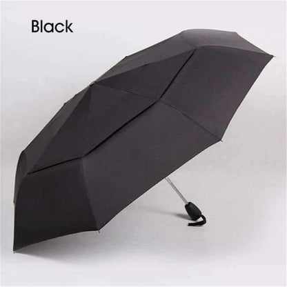 Windproof Umbrella for Men Quality Double Canopy Foldable Automatic Umbrella Rain Women Travel Compact Umbrella Wholesale