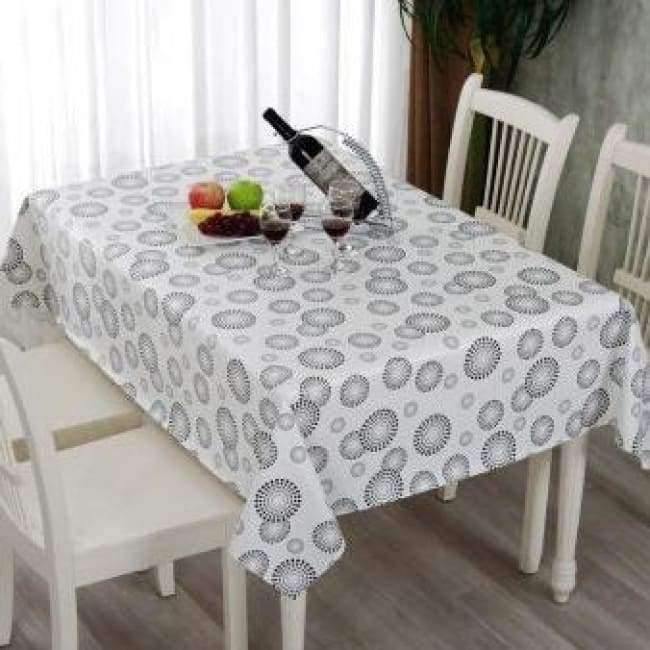 PVC Tischdecke Wasserdicht Rechteckige Plastik Picknickdecke für Teetisch Heimtextilien Mode Liebe Festlich Rot MJ033