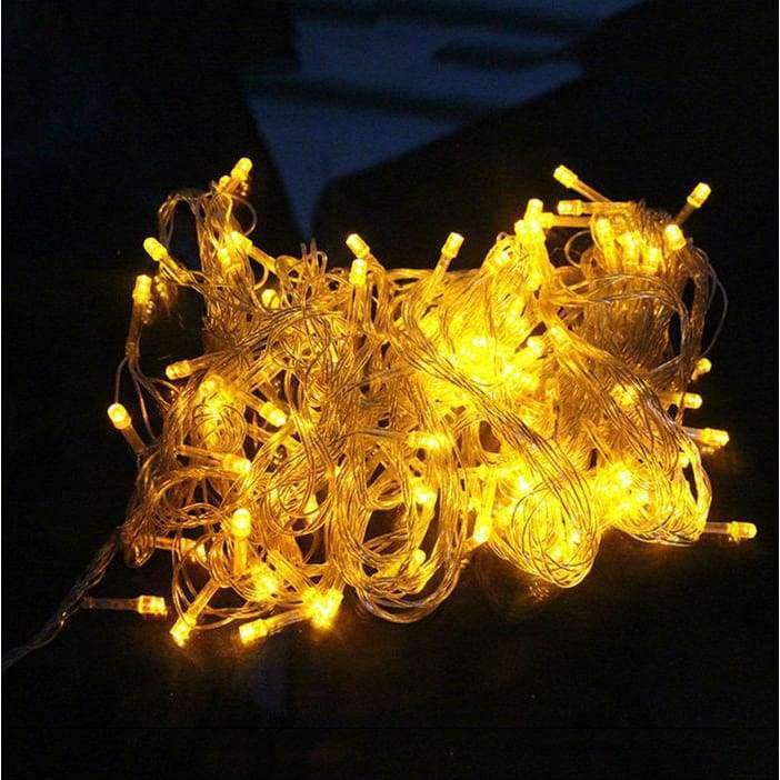 Wasserdichte Outdoor Home 10M 20M 30M 50M 100M LED Lichterkette Weihnachtsfeier Hochzeit Feiertagsdekoration Girlandenlicht