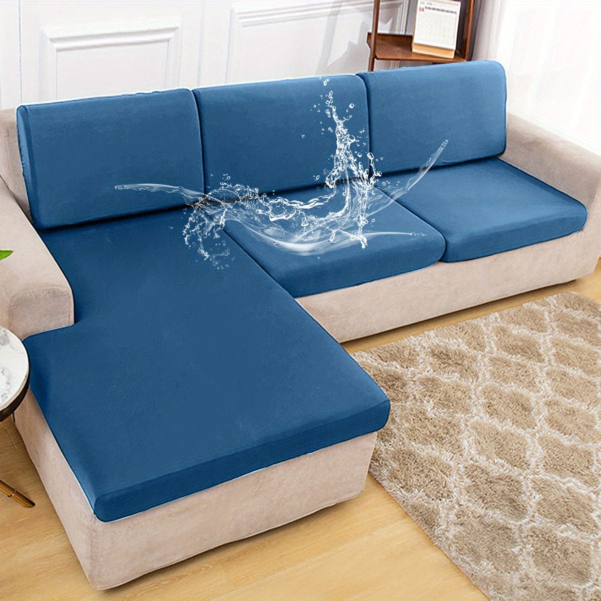 1 Stück Stretch-Wasserabweisender Stoff Sofa Überwurf Schlafzimmer Sofa Bezug Möbel Schutz Für Büro Wohnzimmer Wohnkultur