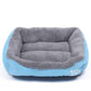 Weiches PP Baumwolle Haustier Hundebett Winter Warm Gepolstertes Welpen Katzensofa Bett Kissen Wasserdicht Katze Hund Haustier Matte Haus