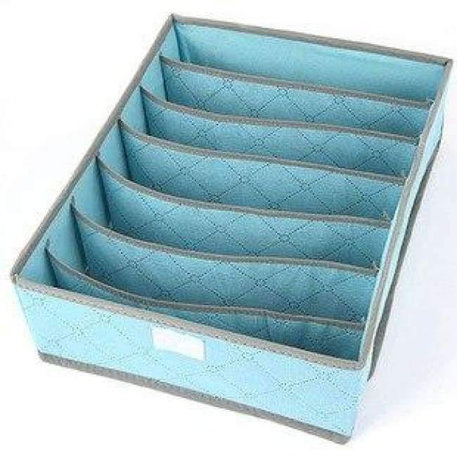 Unterwäsche-Organisation Vliesfaltbare Speicherbox für BHs, Socken und Unterwäsche, verschiedene Fächer, Haushaltsorganisator
