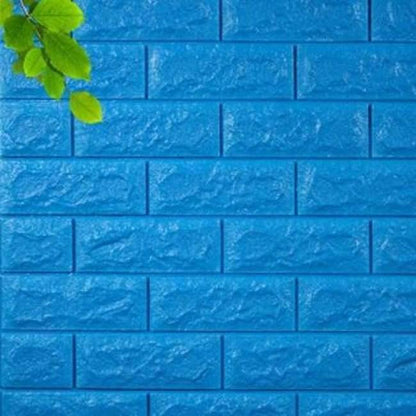 Wasserfeste Schaumziegel 3D Wandpaneele DIY Selbstklebende Tapete Für Kinderzimmer Schlafzimmer Wanddekoration 3D Ziegel Wohnzimmer Tapete