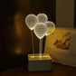 Balloon Novelty USB Touch 3D Nachtlicht Dreidimensionale Dimmbar Led Schreibtischlampe als Wohnkultur Tischlampe
