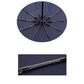 New large strong fashion windproof men's gentle foldable compact fully automatic rain high-quality Pongee umbrellas