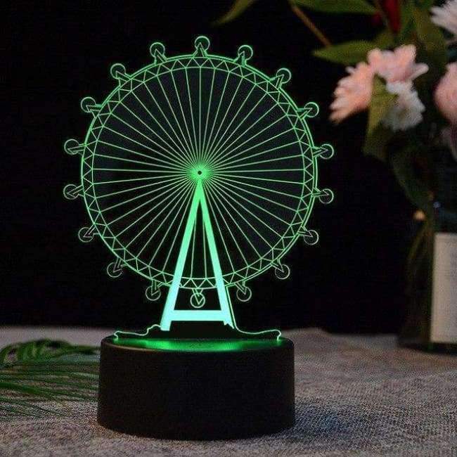Kreatives dekoratives Nachtlicht 3D neue LED Tischlampe Mode Styling Geschenk Nachtlicht