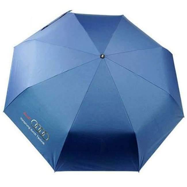 Modischer Hochwertiger Geschäftsschirm für Audi schwarz/blau Sonnenschirm winddicht Männer Automatischer Regenschirm Männlich Paraguas