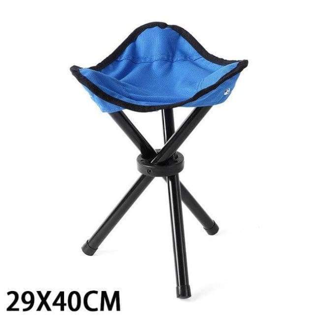 Jeebel Tragbarer Klappstuhl Camping Faltbarer Hocker Dreibein-Sitz Für Angeln Picknick Strand-Sitz Ultraleicht Outdoor Camp