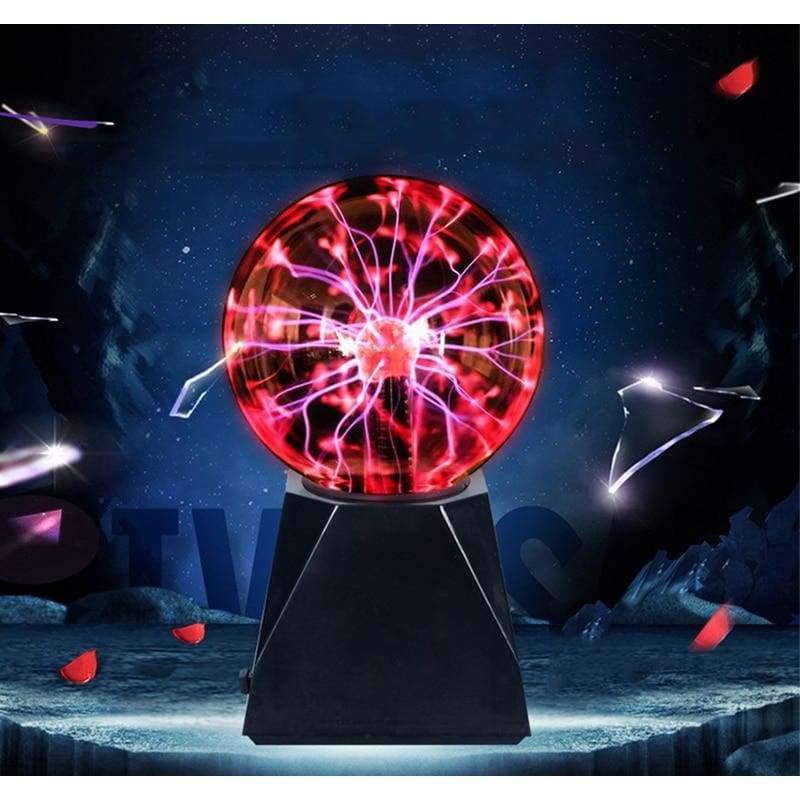 Plasma Ball Lampe Elektrische Globus Statiklampen Soundempfindlich 8 Zoll Glas-Sphäre Nachtlicht Spielzeug für Kinder Plazma Neuheit Licht