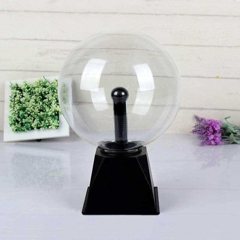 Plasma Ball Lampe Elektrische Globus Statiklampen Soundempfindlich 8 Zoll Glas-Sphäre Nachtlicht Spielzeug für Kinder Plazma Neuheit Licht