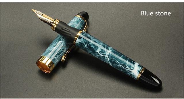 Füllfederhalter Vollmetall Goldener Clip Luxusfedern Jinhao 450 Schreibwaren Büro