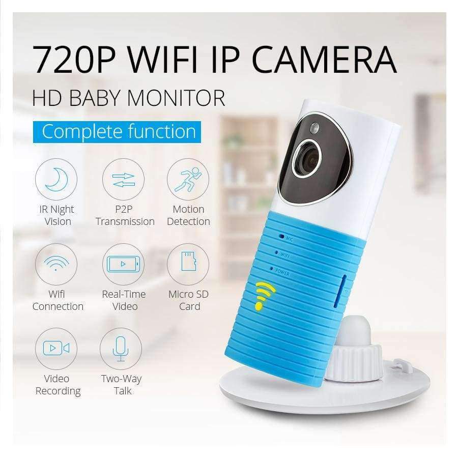 TRINIDAD WOLF Hund Wireless Baby Monitor 720P Sicherheits Nachtsicht Baby Kamera Bewegungsdetektion Zwei-Wege Audio Baby Video Nanny