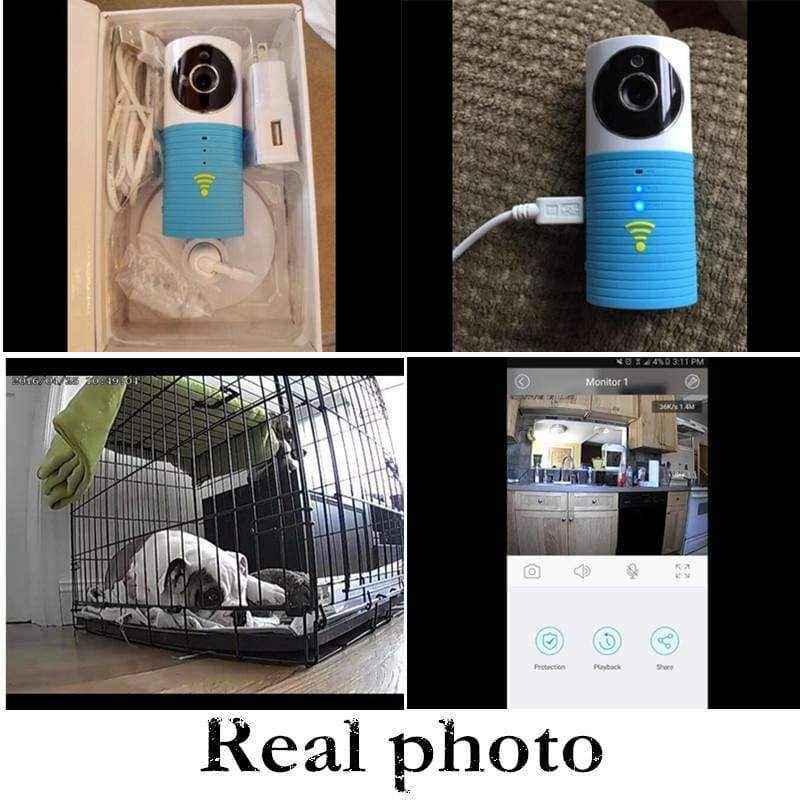 TRINIDAD WOLF Hund Wireless Baby Monitor 720P Sicherheits Nachtsicht Baby Kamera Bewegungsdetektion Zwei-Wege Audio Baby Video Nanny