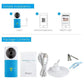 TRINIDAD WOLF Hund Wireless Baby Monitor 720P Sicherheits Nachtsicht Baby Kamera Bewegungsdetektion Zwei-Wege Audio Baby Video Nanny