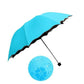 Ladies' umbrella windproof sun protection magical flower plate ultraviolet protection parasol sun rain folding umbrellas FG