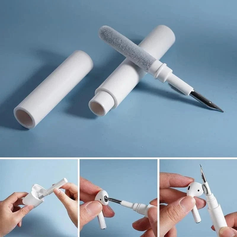 Bluetooth-Ohrhörer-Reinigungsset für Airpods Pro 1 2 3 Ohrhörer-Gehäuse-Reinigungsstift Bürstewerkzeug für Xiaomi Huawei Lenovo Headset