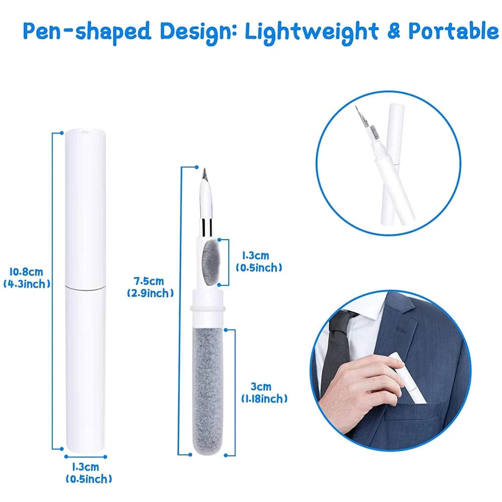 Bluetooth-Ohrhörer-Reinigungswerkzeug für Airpods Pro 3 2 1 Haltbares Ohrhörer-Case-Reinigungsset Reinigungsbürstenstift für Xiaomi Airdots 3Pro