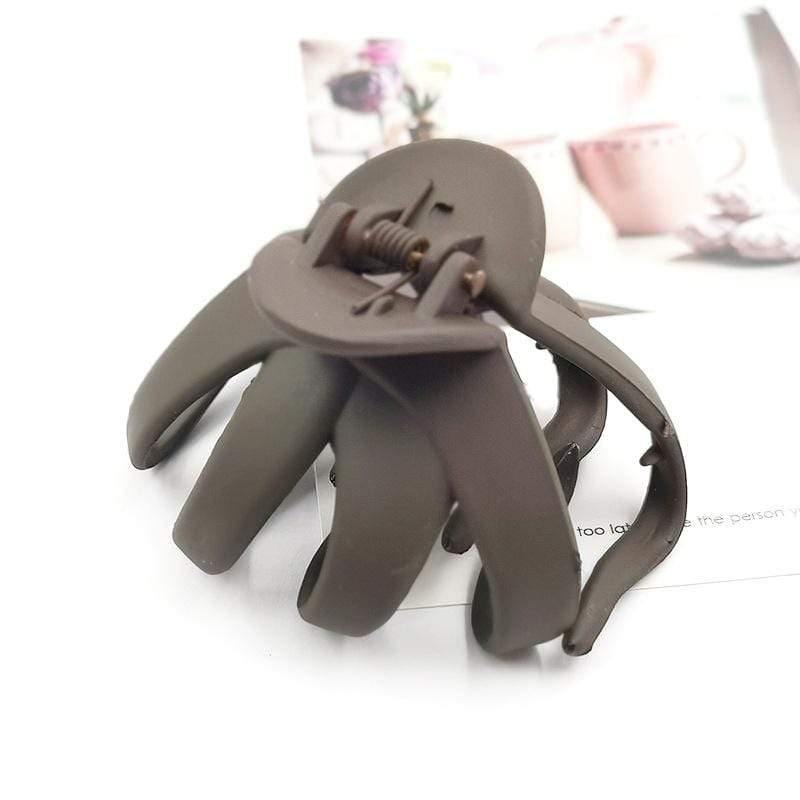 Frosted Colorful Hairpins Candy Color Hair Clip Shiny Claw Hair Clips For Women Girls Hair Styling Tools Accessories