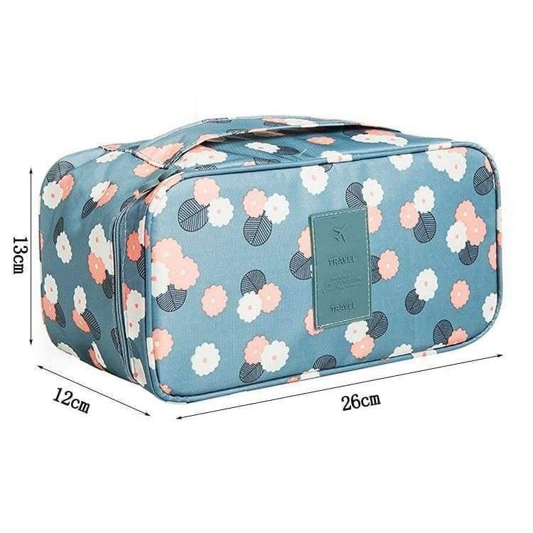 Reiseaufbewahrungstasche Damen Make-up Kosmetik Toilettenartikel Kleidung BH Organisation Wochenend Übernachtungsunterwäsche Accessoires