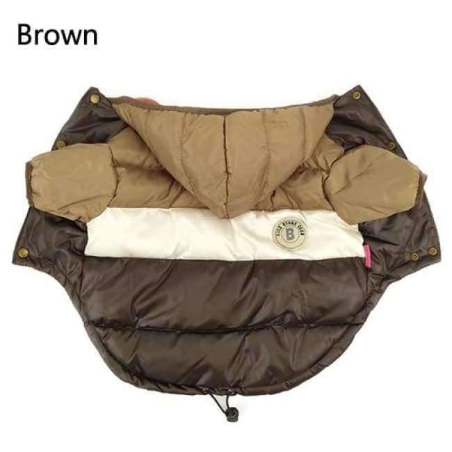 Winter Haustier Hund Kleidung Warme Daunenjacke Wasserdicht Mantel S-XXL Hoodies für Chihuahua Kleine Mittelgroße Hunde Welpe PETASIA
