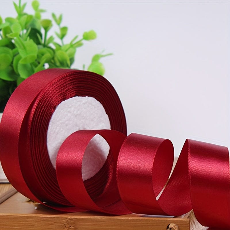 40 mm Seiden Satinband für Basteln Handgemacht DIY Geschenkverpackung Party Hochzeit Dekorative Sträuße Kuchen Dekor Material Auffällig kurz