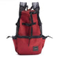 Hundetasche Träger Haustier Hund Rucksack für große mittelgroße kleine Hunde Atmungsaktive Reise Hundeträger für Reiten Wandern S-XL