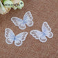 10/12 pieces   Lace Butterfly  Multicolor Fabric Embroidery Patch  Sew On Polyester DIY Patch  L0919