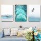 Leinwandmalerei Freie Möwen Wellen Strand Kunstposter Wohnzimmer Dekoration Meeresvögel Wand