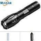 C LED Solar leistungsstarke Taschenlampen tragbare Lampe Taschenlampe wiederaufladbare Handlampe Wandern Camping Laternen Zelt Notlicht