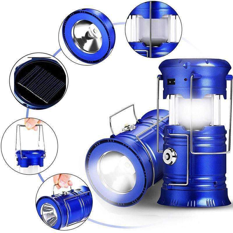 C LED Solar leistungsstarke Taschenlampen tragbare Lampe Taschenlampe wiederaufladbare Handlampe Wandern Camping Laternen Zelt Notlicht