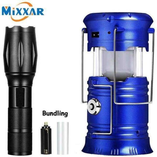 C LED Solar leistungsstarke Taschenlampen tragbare Lampe Taschenlampe wiederaufladbare Handlampe Wandern Camping Laternen Zelt Notlicht