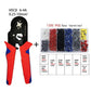 Tubular Terminal Crimping Tool Mini Electrician Pliers Hand Tools HSC8 6-4 0.06-10mm2 28-7AWG High Precision Pliers Set
