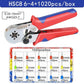Tubulare Terminal Crimping Tools Mini Electric Pliers HSC8 6-4A/6-4 0.25-10mm² 23-7AWG 6-6 0.25-6mm² High Precision Clamp Sets