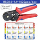 Tubulare Terminal Crimping Tools Mini Electric Pliers HSC8 6-4A/6-4 0.25-10mm² 23-7AWG 6-6 0.25-6mm² High Precision Clamp Sets