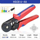 Tubulare Terminal Crimping Tools Mini Electric Pliers HSC8 6-4A/6-4 0.25-10mm² 23-7AWG 6-6 0.25-6mm² High Precision Clamp Sets