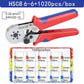 Tubulare Terminal Crimping Tools Mini Electric Pliers HSC8 6-4A/6-4 0.25-10mm² 23-7AWG 6-6 0.25-6mm² High Precision Clamp Sets