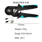 Tubular Terminal Crimping Tool Mini Electrician Pliers Hand Tools HSC8 6-4 0.06-10mm2 28-7AWG High Precision Pliers Set