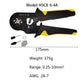Tubular Terminal Crimping Tool Mini Electrician Pliers Hand Tools HSC8 6-4 0.06-10mm2 28-7AWG High Precision Pliers Set