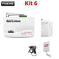FUERS Wireless GSM Intrusion Alarm System Smart Home Garage Door Detector Motion Sensor Russia Voice Security Protection Auto-Dial DIY