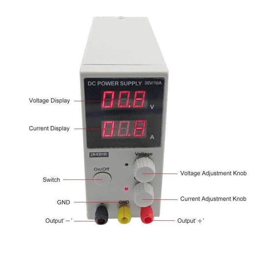 LW 3010D DC-Netzteil einstellbares digitales Lithium-Batterie-Ladegerät 30V 10A Schaltlabor-Netzgerät Spannungsregler
